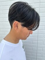 ニアウ 太田店(Niau)&nbsp;センターパートニュアンスパーマスパイラルパーマメンズパーマ