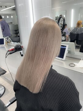 オニキス(ONYX) ブリーチカラー×ブロンドベージュ【aya指名】