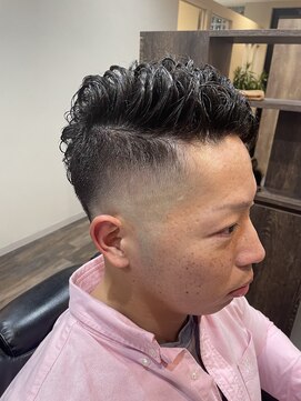 オグラ(OGURA) スキンフェード アシメパーマ