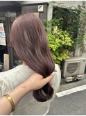 ブリーチなし×カシスブラウン