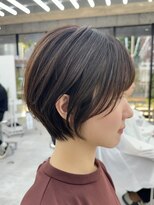 ビューブルー 亀戸錦糸町(VIEW BLUE)&nbsp;◎美髪シアーカラーピンクブラウンショートカットボブ