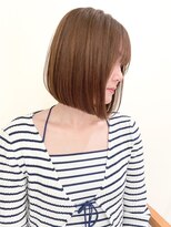 ネイロ バイ ジルブラン 葛西(NeiRo by JIL BLAN)&nbsp;ハイライト白髪ぼかしダブルカラーインナーカラーショートボブ