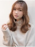 《Agu hair》韓国風ゆるカールミディ