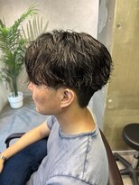 ミューバイケンジ(miu by KENJE)&nbsp;miu&宇都宮良太　メンズお洒落パーマ