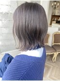 ミディアムヘア赤羽人気秋冬カラー