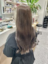 ゼストララ(ZEST Lara)&nbsp;透明感抜群☆オリーブグレージュカラー【吉祥寺】misaki