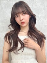 ミンクスオーバー(MINX OVER)&nbsp;韓国ヘア/レイヤーカット/くびれヘア/顔まわりカット/前髪カット
