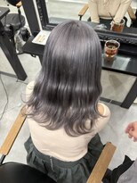 エス 天満店(esu) kr134シルバーカラー/グレーカラー/寒色系カラー/wカラー