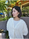 《TOPHAIR 玉島店/ ベリー》重ため×色っぽボブ