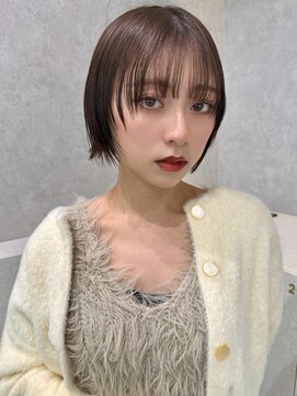 アッシュ 茗荷谷店(Ash) 白髪ぼかし×くびれショートヘア