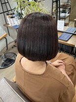 ルル 宇都宮(Loulou) 大人ショートボブ×縮毛矯正×FARJUA