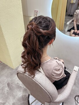 クランリリー 東梅田店(clan lily) 長さだしポニーテール