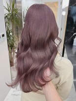 ラピステン 福岡天神 大名店(Lapis)&nbsp;ピンクベージュ/ココアブラウン/ダブルカラー/髪質改善/韓国