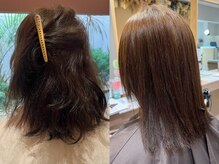 丁寧なカウンセリング×髪質改善で、ずっと触れていたくなる美髪へ。