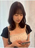 くびれヘア/レイヤーカット/バタフライカット/ココアブラウン
