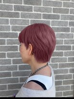 アンドワークス カシワ(&WORKS kashiwa)&nbsp;【ショート×ピンクカラー】