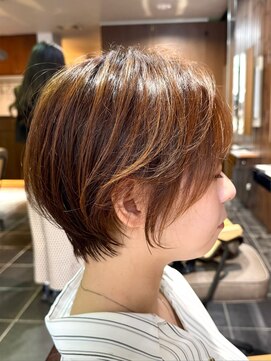 ルアン 大分駅店(ruen) 大分ショート/長め前髪/エアリーショート/髪質改善