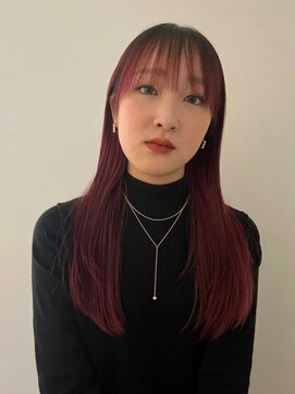 シーン(SCENE) クラゲヘアー/小顔に見せるヘア/ココアベージュ/天神今泉