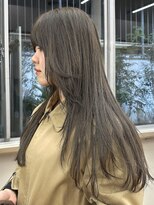 パークレーン アイス イヴェン(park lane ICI yeven)&nbsp;ブリーチなしダブルカラーオリーブグレージュ冬カラーレイヤー