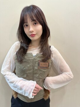 シエルバイアフロート(ciel by afloat) 大人可愛いハッシュレイヤーロング