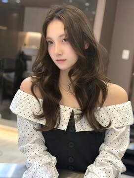 ロンドガーネット 池袋(Lond garnet) オリーブグレー/レイヤーカット/黒髪/マロンベージュ/池袋