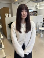 ルブランヘアギャラリー(Le blanc hair gallery)&nbsp;顔まわりレイヤー×ピンクベージュ