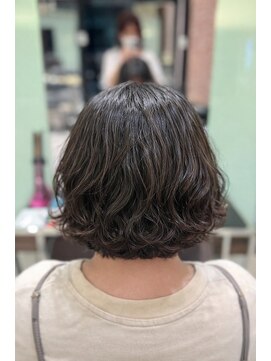アピッシュココ(apish coco) 簡単スタイリングショートボブパーマ!