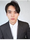韓国風メンズビジネススタイル清潔感ストレート/メイキー本厚木
