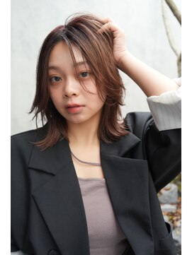 ログ 高松木太店(Log) 透明感カラー×レイヤーカット
