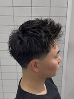 グルーマーズクレッジ 渋谷店(GROOMER/S CREDGE)&nbsp;men's/メンズ/メンズカット/刈り上げセンターパート/渋谷