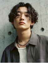 ダブルアール(RR MEN'S SALON)&nbsp;波巻きツイストスパイラル/リバースセンターパート/由比ヶ浜
