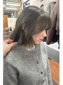 【RIE】ブリーチなしダブルカラーでつくるオリーブベージュ