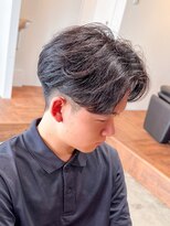 シープドッグ(SHEEP DOG)&nbsp;ニュアンスフェザー　トレンド　初パーマ　清潔感　七隈駅