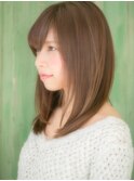 【VIALA 自由が丘】ナチュラル×内巻き