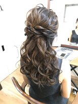 ロカット サロン(Roquat Salon) ふんわりクラシカルハーフアップ【ヘアセット　立川/立川南口】