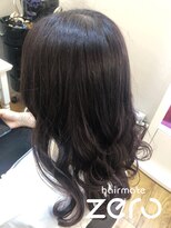 ヘアメイクゼロ 坂戸駅前店(hairmake zero) ゼフィラム　ダークピンクアッシュ