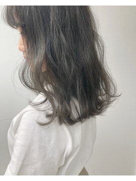 ミント(mint) ＊透明感◎暗髪オリーブグレー＊