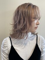 えぃじぇんぬヘア(Hair)&nbsp;ハイトーンミディレイヤー