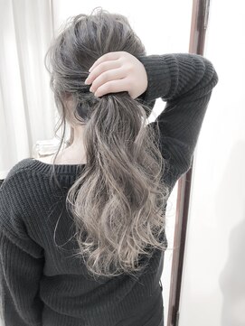 ヘアーアンドアトリエ マール(Hair&Atelier Marl) 【Marl】グレージュのハイライトグラデーションカラー♪