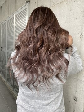 ガルボ ヘアー(garbo hair) #ガルボヘアー #バレイヤージュ #雨でも可愛い #グラデーション