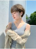 ミニウルフレイヤーカット顔周りカット前髪カットショート/大宮