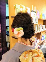 矢島美容室 荻窪店&nbsp;成人式当日ヘアメイク着付け【矢島美容室】