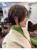 【畑中正敏】20代30代40代◎小顔丸みくびれショート、ボブ
