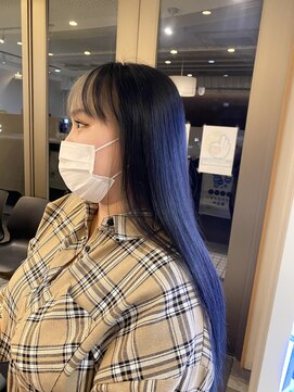 グランドール(Grandoll) ホワイトフェイスフレーミング×ブルーブラック