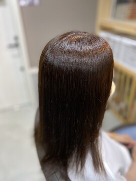 クロノ(CHRONO) さらさらなのにまとまるセミロング