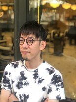 ルドローブラントオオサカ(LUDLOW BLUNT Osaka)&nbsp;【LUDLOW BLUNT】ツーブロック メガネ男子