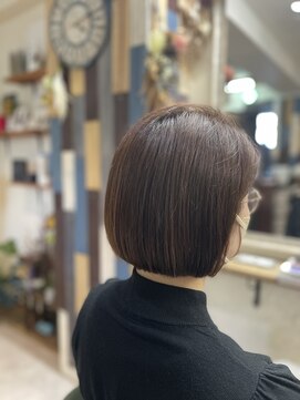 ヘアサロン レリー(hair salon relie) 【カット】ミニボブ　relie