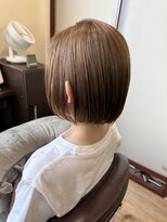 ライフ 忍ケ丘店(Lyfe)&nbsp;ナチュラルストレートボブ_チェリーブラウンフェミニン_243