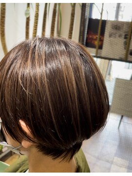 ソウルメイト(soul mate) マッシュショートボブ