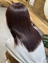 ココルアナ(coco luana) ボルドーカラー/韓国/髪質改善/ダブルカラー